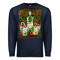 Navy gin tonic cocktail Premium Sweatshirt - AdoDesignShop