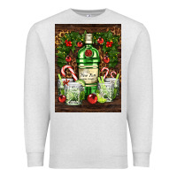 Oatmeal Heather gin tonic cocktail Premium Sweatshirt - AdoDesignShop