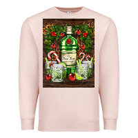 Pale Pink gin tonic cocktail Premium Sweatshirt - AdoDesignShop
