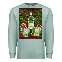 Seafoam gin tonic cocktail Premium Sweatshirt - AdoDesignShop