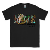 Black love came down holy family Classic Tee - RanaPortraitStore