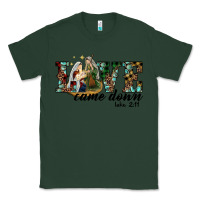 Sports Green love came down holy family Classic Tee - RanaPortraitStore