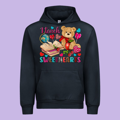 I Teach Sweethearts Urban Hoodie Designed By Nancycooperartshop