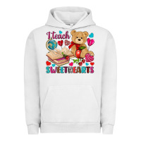 Pigment Lunar Rock i teach sweethearts Urban Hoodie - NancyCooperArtShop