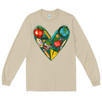 Mushroom teacher  heart Long Sleeve Tee - texasbilliewilder