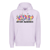 Lilac autism awareness Premium Hoodie - MaliasSmallBusiness