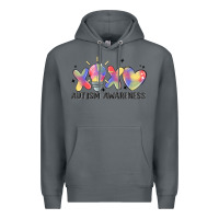 Rock autism awareness Premium Hoodie - MaliasSmallBusiness