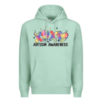 Seafoam autism awareness Premium Hoodie - MaliasSmallBusiness