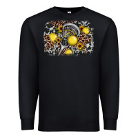 Black lacrosse background Premium Sweatshirt - JahusDesignShop