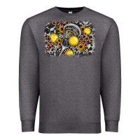 Charcoal Heather lacrosse background Premium Sweatshirt - JahusDesignShop