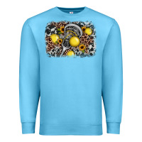 Ocean Blue lacrosse background Premium Sweatshirt - JahusDesignShop