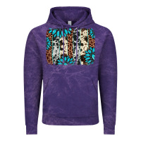 Cloud Purple gemstone leopard cowhide brushstroke Vintage Hoodie - AdoDesignShop