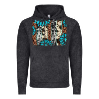 Vintage Black gemstone leopard cowhide brushstroke Vintage Hoodie - AdoDesignShop
