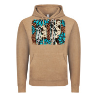 Vintage Coffee gemstone leopard cowhide brushstroke Vintage Hoodie - AdoDesignShop