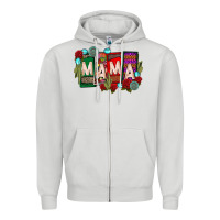 Dove Grey mama chingona Zipper Hoodie - CTS Tumbler Store