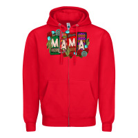 Red mama chingona Zipper Hoodie - CTS Tumbler Store