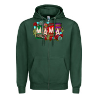 Sports Green mama chingona Zipper Hoodie - CTS Tumbler Store