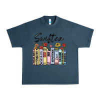 Midnight Navy swiftea books Urban Heavy Tee - MaliasSmallBusiness