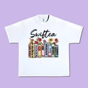 Swiftea Books Urban Heavy Tee Designed By Maliassmallbusiness