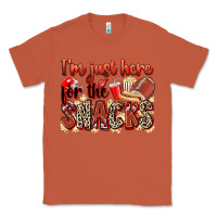 Copper i'm just here for the snacks american football Classic Tee - Zillion Design Studio