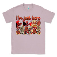 Lilac i'm just here for the snacks american football Classic Tee - Zillion Design Studio