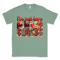 Sage i'm just here for the snacks american football Classic Tee - Zillion Design Studio