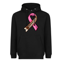 Black breast cancer sport ribbons Heavyweight Hoodie - AdoDesignShop
