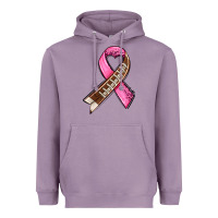 Lavender breast cancer sport ribbons Heavyweight Hoodie - AdoDesignShop