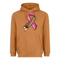 Meerkat breast cancer sport ribbons Heavyweight Hoodie - AdoDesignShop