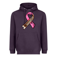 Plum breast cancer sport ribbons Heavyweight Hoodie - AdoDesignShop