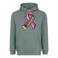 Sage breast cancer sport ribbons Heavyweight Hoodie - AdoDesignShop