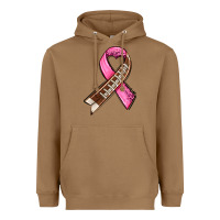 Breast Cancer Sport Ribbons Heavyweight Hoodie | Teevron