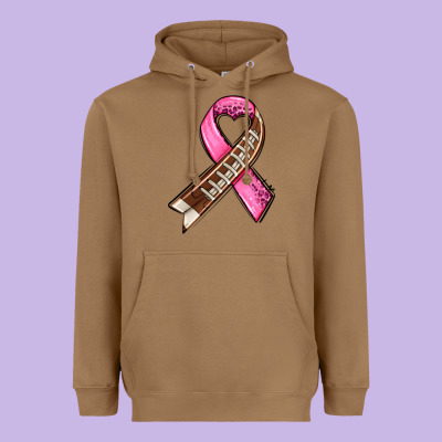 Breast Cancer Sport Ribbons Heavyweight Hoodie Designed By Adodesignshop