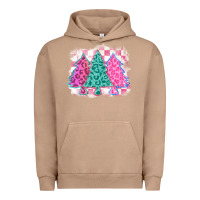 Pigment Burro christmas leopard trees Urban Hoodie - MaliasSmallBusiness