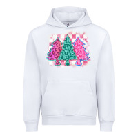 White christmas leopard trees Urban Hoodie - MaliasSmallBusiness