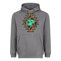 Storm aztec leopard turquoise sunflower Heavyweight Hoodie - JahusDesignShop