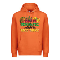 Carrot i enjoy romantic walks to the taco truck Premium Hoodie - MaliasSmallBusiness