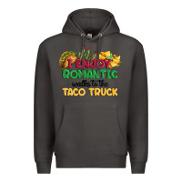 Smoke i enjoy romantic walks to the taco truck Premium Hoodie - MaliasSmallBusiness