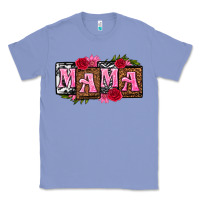 Colony Blue mama with license letters mothers day Classic Tee - texasbilliewilder
