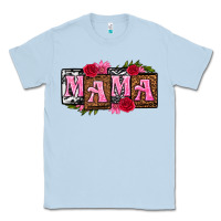 Dusty Blue mama with license letters mothers day Classic Tee - texasbilliewilder