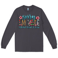 Smoke sorry i m late i didn t want to come Long Sleeve Tee - Zillion Design Studio