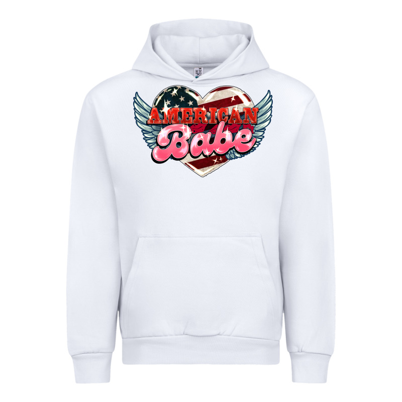 American Babe Urban Hoodie by NancyCooperArtShop | Teevron