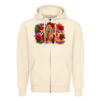 Sandshell Our Lady of Guadalupe Zipper Hoodie - CTS Tumbler Store