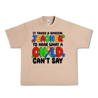 Burro it takes a special teacher to hear what a child ca Urban Heavy Tee - MaliasSmallBusiness
