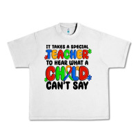 Lunar Rock it takes a special teacher to hear what a child ca Urban Heavy Tee - MaliasSmallBusiness