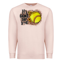 Pale Pink it's game day y'all Premium Sweatshirt - JahusDesignShop