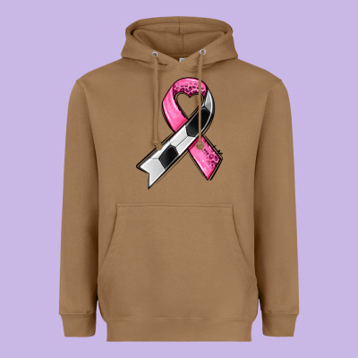 Breast Cancer Sport Ribbons Heavyweight Hoodie Designed By Adodesignshop