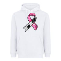 White breast cancer sport ribbons Heavyweight Hoodie - AdoDesignShop