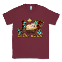 Burgundy joy to the world Classic Tee - RanaPortraitStore