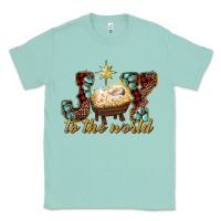 Seafoam joy to the world Classic Tee - RanaPortraitStore